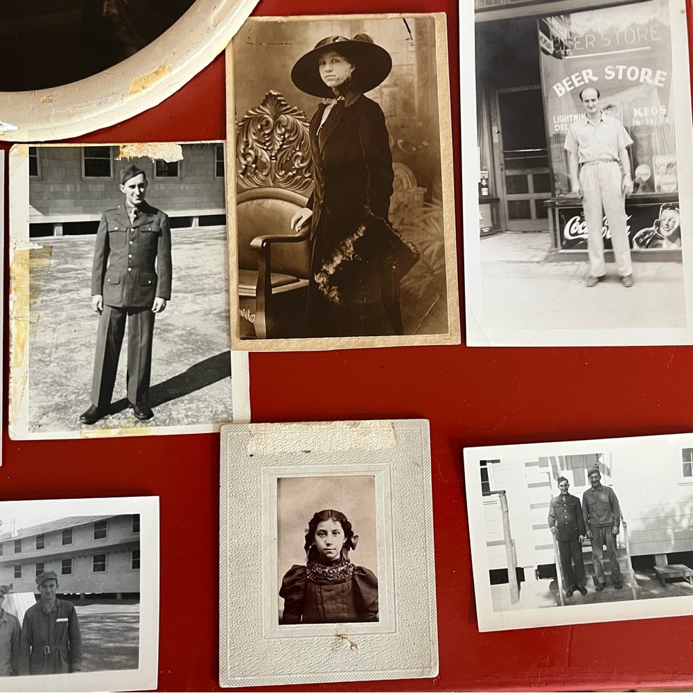 Vintage Photo Album with Assorted Black and White Photographs price for All - Picture 3 of 17